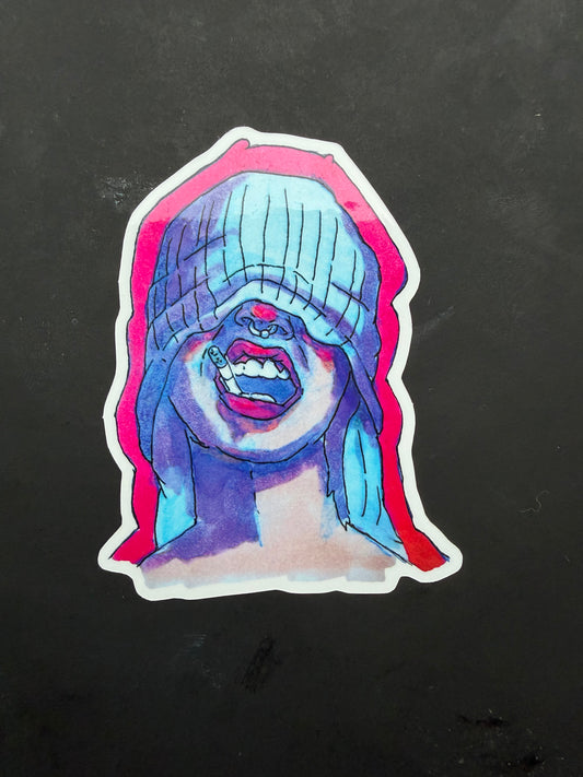Beanie Bae Sticker