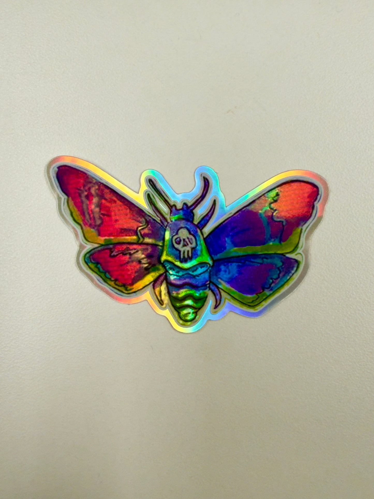 The Glow Moth Sticker